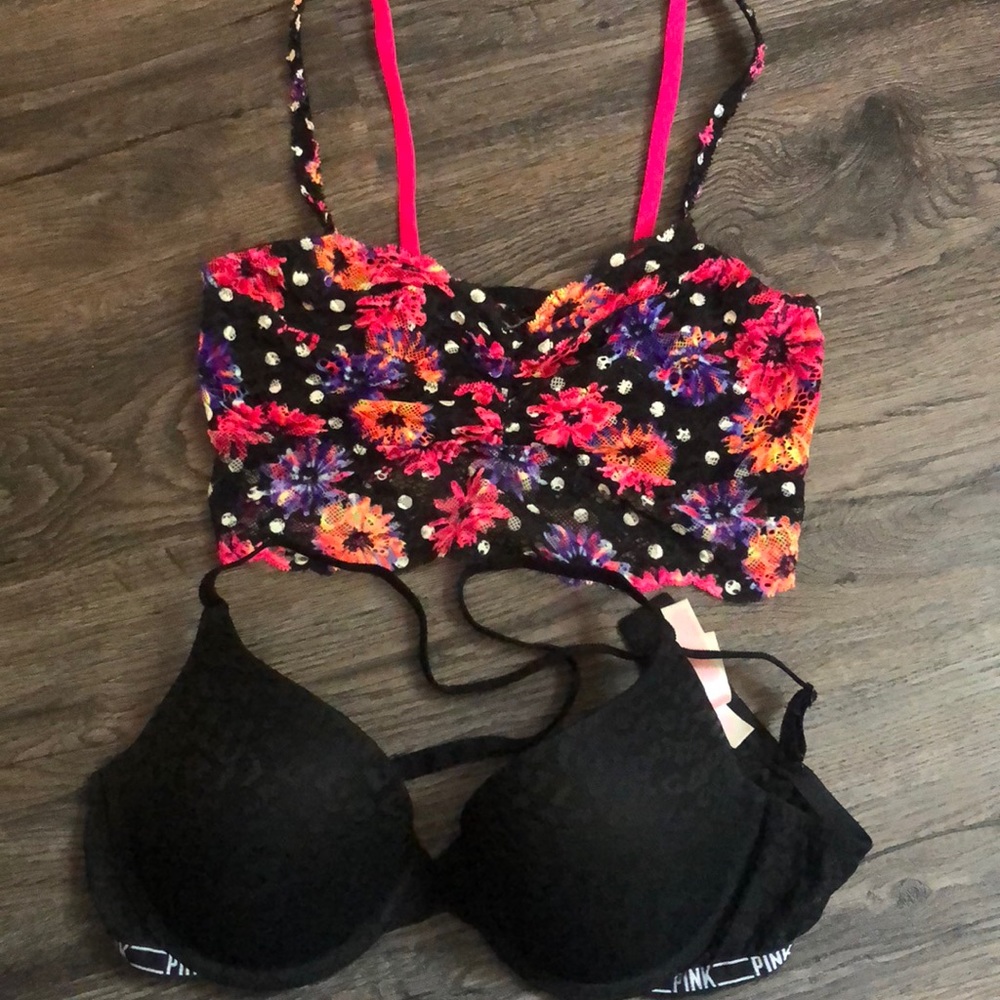 Victoria’s Secret push-up bra and bralette!